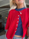 Coastal Cardigan // Red